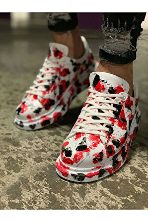 TB254 CBT Pittura Erkek Ayakkabı 409 KIRMIZI / SIYAH