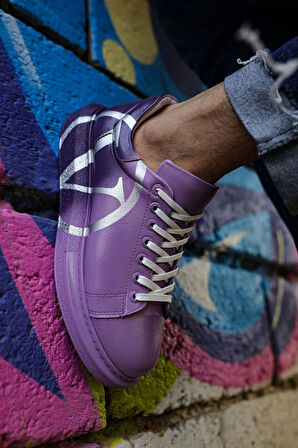 TB254 CBT Pittura Erkek Ayakkabı 490 MOR/ KOYU MOR V