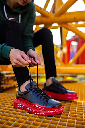 TB254 CST Pittura Erkek Ayakkabı 479 KIRMIZI / BEYAZ TABAN