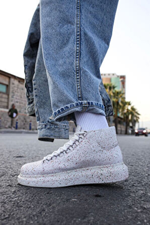 TB263 CBT Lyse Erkek Ayakkabı 457 KIRMIZI / YESIL SIM