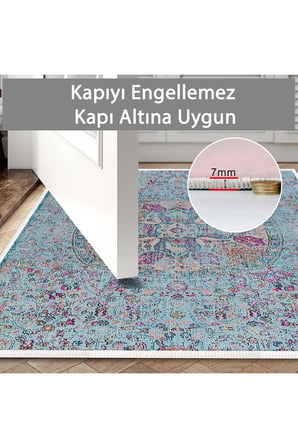 Banyo Paspası, Yumuşak Banyo Halısı, Kaymaz Dot Tabanlı, Yıkanabilir - 60x100