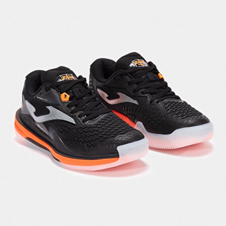 Joma Ace Men 25 Erkek Siyah Toprak Kort Tenis Ayakkabısı TACES2501C