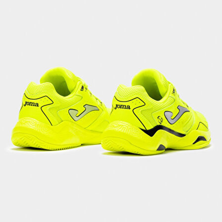 Joma Master 1000 2509 Neon Sarı Erkek Toprak Kort Tenis Ayakkabısı TM100S2509C
