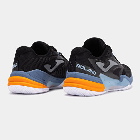Joma Roland Erkek Siyah Toprak Kort Tenis Ayakkabısı TROLS2531C