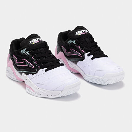 Joma Set Siyah Kadın Toprak Kort Tenis Ayakkabısı TSELS2501AC