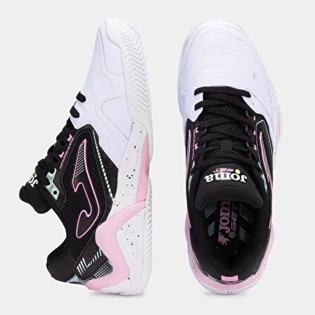 Joma Set Siyah Kadın Toprak Kort Tenis Ayakkabısı TSELS2501AC