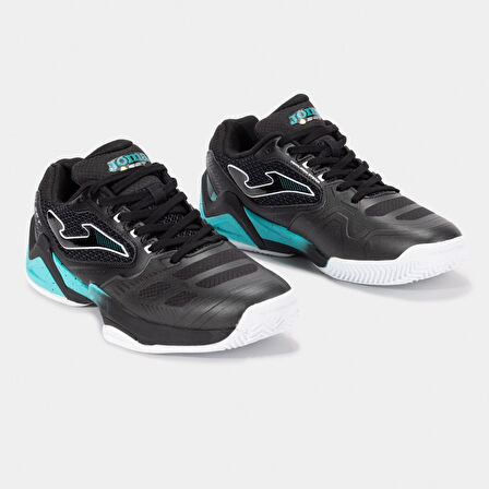 Joma Set Erkek Siyah Toprak Kort Tenis Ayakkabısı TSETS2501C