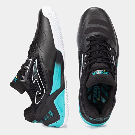 Joma Set Erkek Siyah Toprak Kort Tenis Ayakkabısı TSETS2501C
