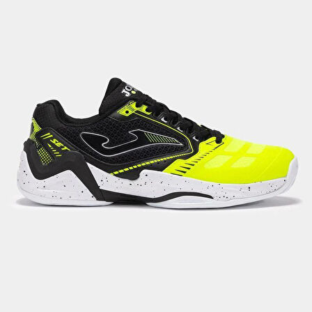 Joma Set 2531 Siyah Sarı Toprak Kort Erkek Tenis Ayakkabısı TSETS2531C