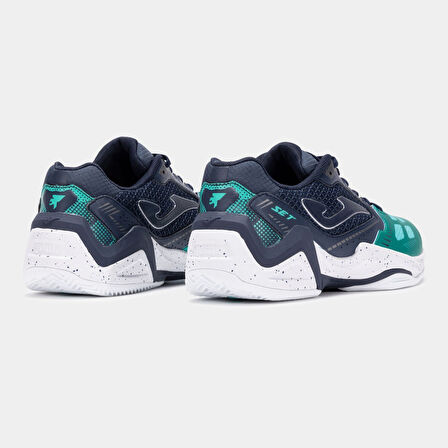 Joma Set Erkek Siyah Toprak & Sert Kort Tenis Ayakkabısı TSETS2543AC