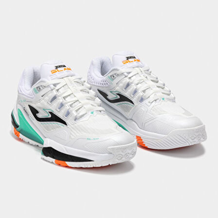 Joma Slam Beyaz Erkek Padel - Tenis Ayakkabısı TSLAMS2502OM