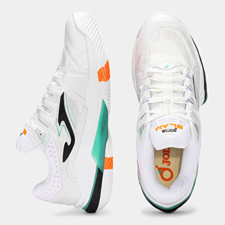 Joma Slam Beyaz Erkek Padel - Tenis Ayakkabısı TSLAMS2502OM