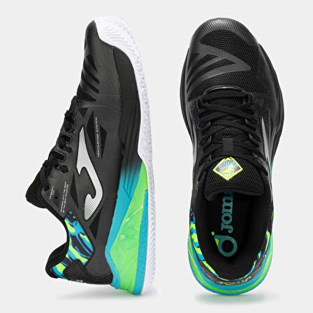 Joma Spin Siyah Erkek Tenis – Padel Ayakkabısı TSPINS2501OM