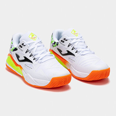 Joma Spin Erkek Beyaz Padel - Tenis Ayakkabısı TSPINS2502OM