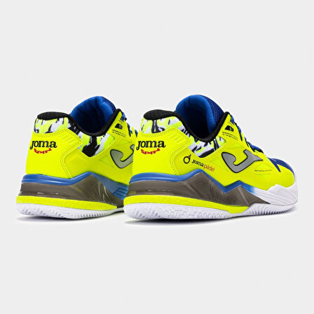 Joma Spin Neon Sarı Erkek Padel - Tenis Ayakkabısı TSPINS2509OM