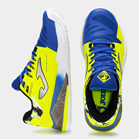 Joma Spin Neon Sarı Erkek Padel - Tenis Ayakkabısı TSPINS2509OM