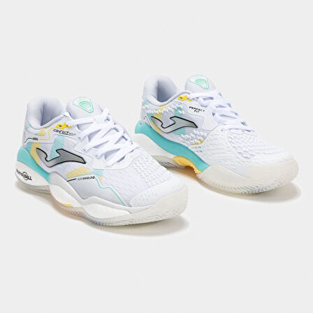 Joma Smash Beyaz Kadın Padel - Tenis Ayakkabısı TSMALS2532C