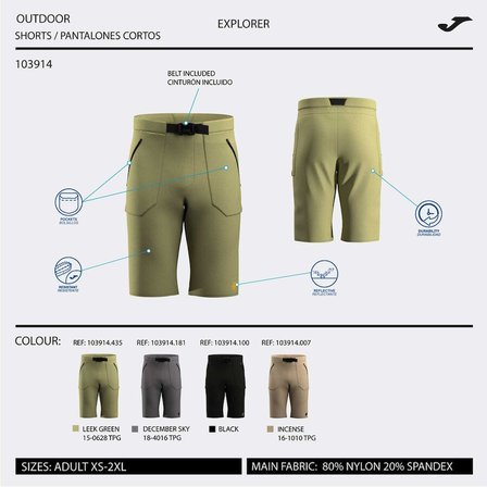 Joma Explorer V Bermuda Brown Erkek Kahverengi Şort
