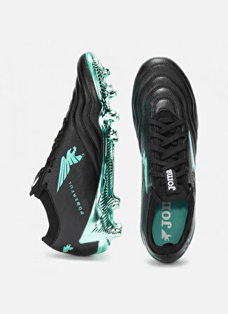 Joma POCS2501FG POWERFUL CUP 2501 NEGRO Siyah - Mavi Erkek Futbol Ayakkabısı
