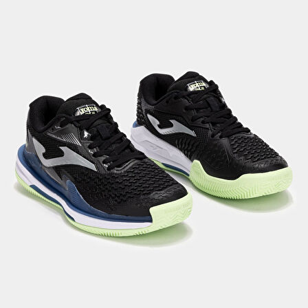 Joma Ace Lady 25 Kadın Siyah Toprak Kort Tenis Ayakkabısı TACLS2501C