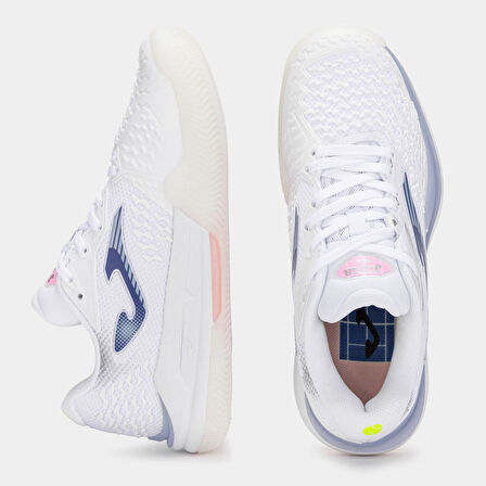 Joma Ace Lady 25 Beyaz Toprak Kort Tenis Ayakkabısı TACLS2502C