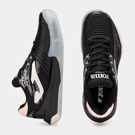 Joma Point 2501 Siyah Kadın Toprak Kort Tenis Ayakkabısı TPOILS2501C