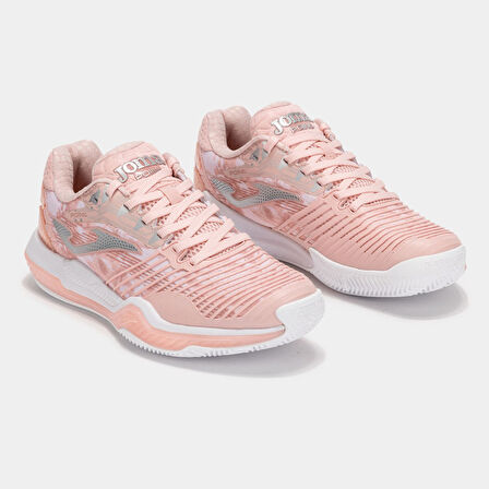 Joma Point 2513 Pembe Kadın Toprak Kort Tenis Ayakkabısı TPOILS2513C