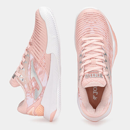 Joma Point 2513 Pembe Kadın Toprak Kort Tenis Ayakkabısı TPOILS2513C