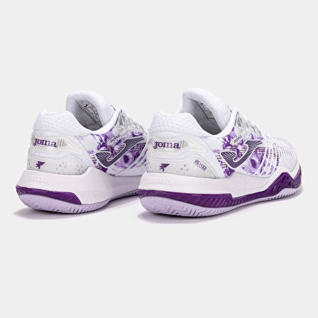 Joma Point 2532 Beyaz Mor Kadın All Court Tenis Ayakkabısı TPOILS2532AC