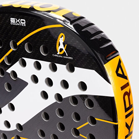 Joma VALKIRIA PRO Padel Raket Siyah Turuncu