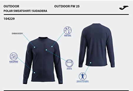 Joma 104229.345 Explorer Erkek Polar Lacivert