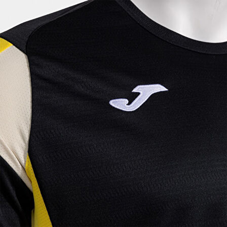 Joma Montreal 104202.109 Erkek Siyah Sarı Spor Tişört