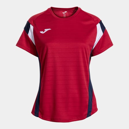 Joma Montreal Kadın Sıfır Yaka Kırmızı Spor Tişört 902518.331
