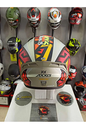 AXXIS DRAKEN S JOLLY C12 - MATT GRAY/XL