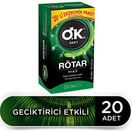 Okey Rotar Max 20 Lu