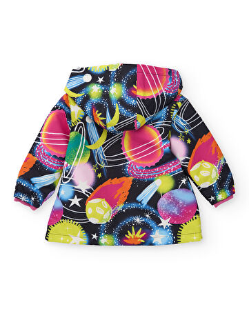 Tuc Tuc Kız Çocuk Su Geçirmez Yağmurluk