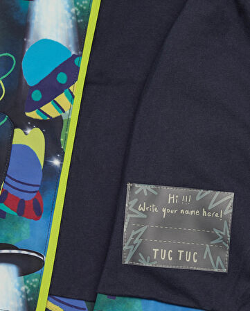 Tuc Tuc Erkek Çocuk Sugeçirmez Yağmurluk
