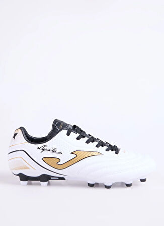 Joma AGUILA 2502 WHITE GOLD FIRM GROUND Beyaz - Altın Erkek Futbol Ayakkabısı