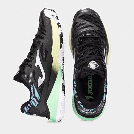 Joma SPIN 2501 Erkek Siyah Tenis/Padel Ayakkabısı