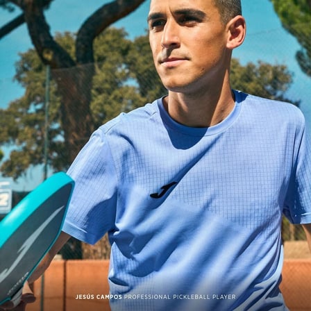 Joma 103984.715 Challenge Erkek Tenis Tişört - Açık Mavi