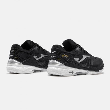 Joma TCSLAS2601C Slam Classic Unisex Padel Ve Toprak Kort Tenis Ayakkabısı Siyah 