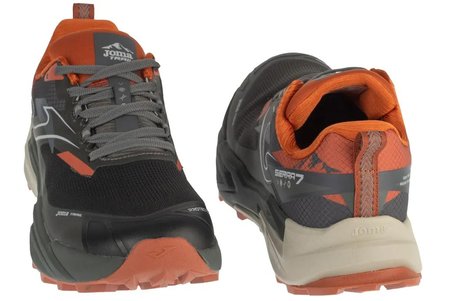 Joma TKSIES2622 Sierra Erkek Trail Koşu Ayakkabısı Siyah Turuncu