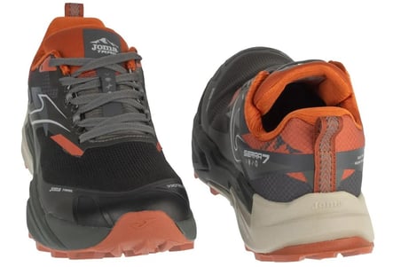 Joma TKSIES2622 Sierra Erkek Trail Koşu Ayakkabısı Siyah Turuncu