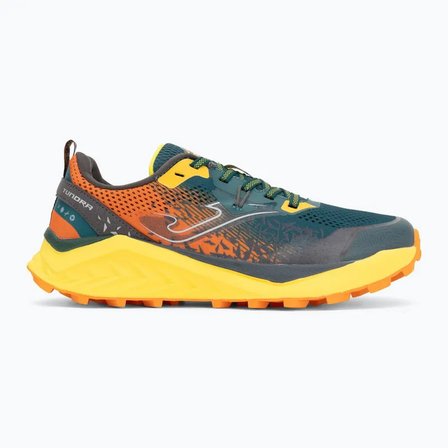 Joma TKTUNS2617 Tundra Erkek Trail Koşu Ayakkabısı - Koyu Yeşil/Turuncu