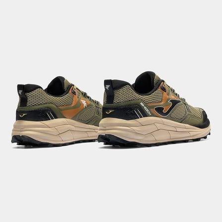 Joma TKSHOS2623 Shock Men Erkek Outdoor ve Trail Koşu Ayakkabısı - Haki/Siyah