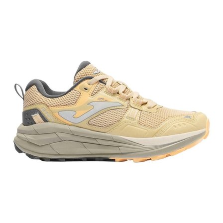 Joma TKSHLS2625 Shock Lady Kadın Outdoor ve Trail Koşu Ayakkabısı - Bej/Turuncu