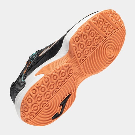 Joma JSLAMS2601OM Slam Jr Tenis ve Padel Ayakkabısı Çocuk - Siyah/Turuncu