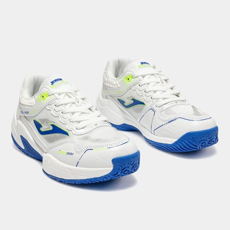 Joma JSLAMS2602OM Slam Jr Tenis ve Padel Ayakkabısı Çocuk - Beyaz/Mavi