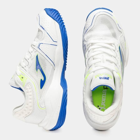 Joma JSLAMS2602OM Slam Jr Tenis ve Padel Ayakkabısı Çocuk - Beyaz/Mavi