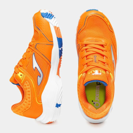 Joma JSLAMS2608OM Slam Jr Tenis ve Padel Ayakkabısı Çocuk - Turuncu/Mavi